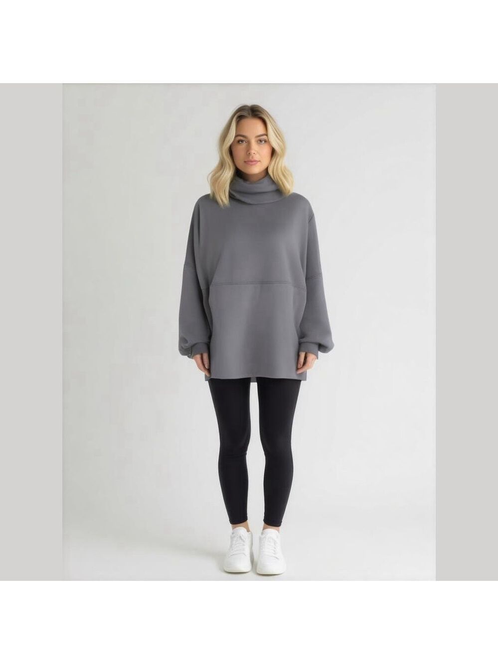 Women's The North Face Gray Pullover Sweatshirt Size M/L